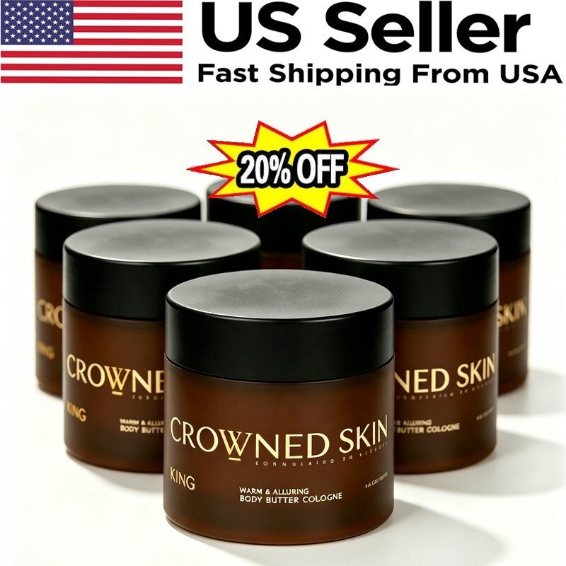 5PCS Crowned Skin Prince Body Butter Cologne for Men