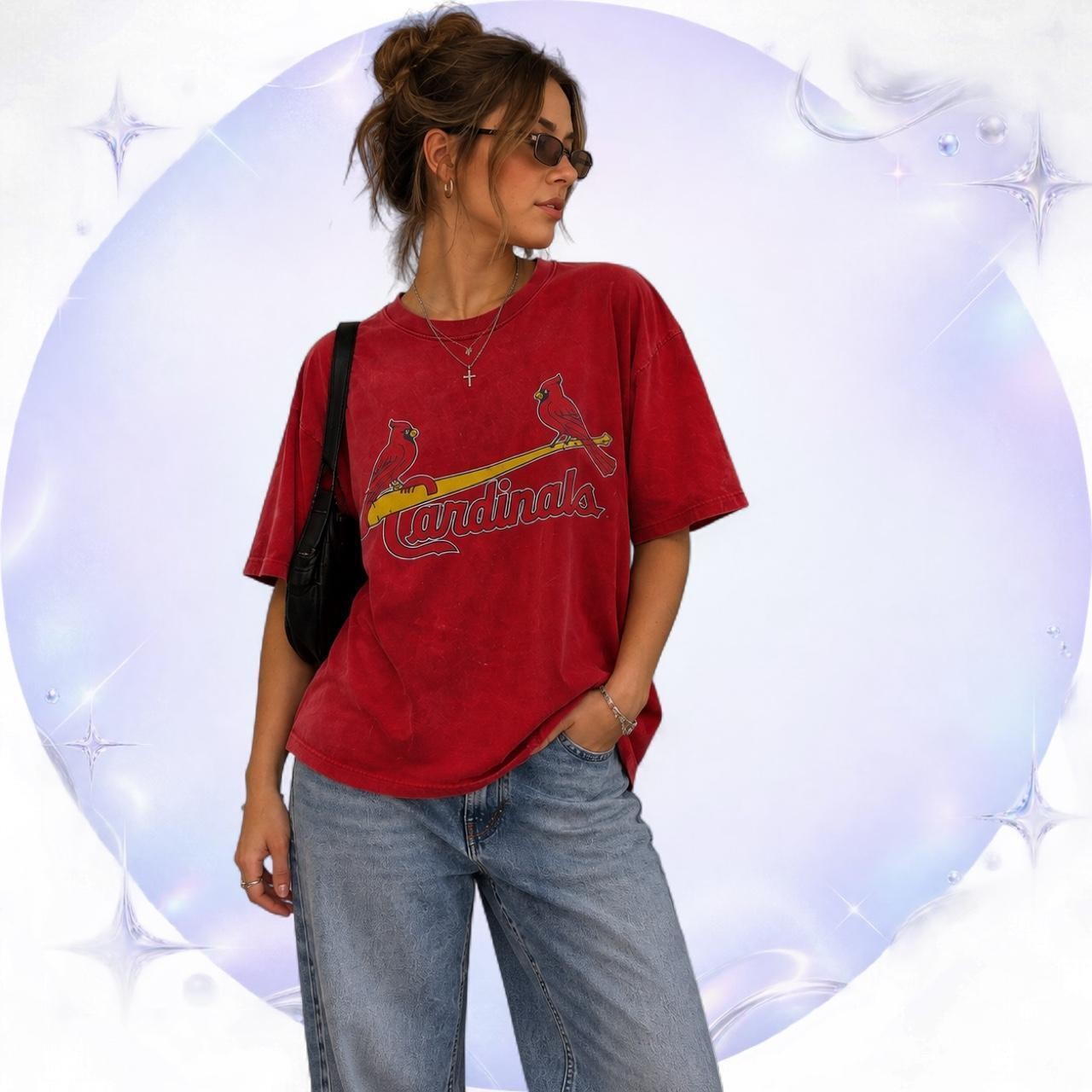 Vintage Y2K Albert Pujols 5 St. Louis Cardinals MLB Tee