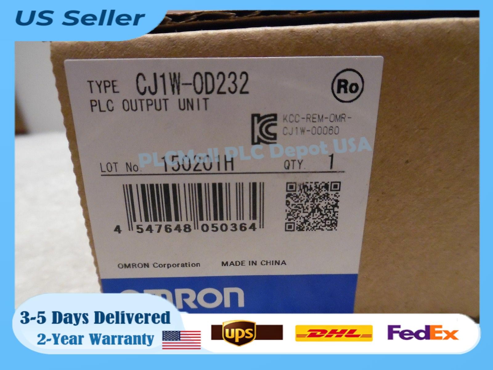 1PC Omron PLC Input Unit CJ1W-OD232 New In Box Fast Shipping  US Free TAX