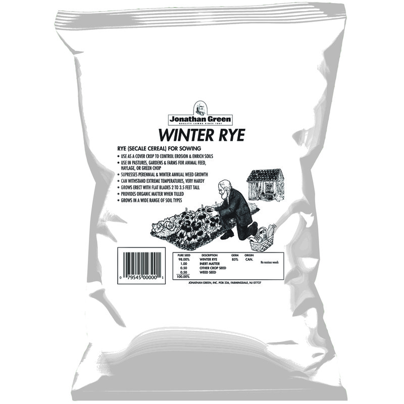 Jonathan Green Winter Rye Grass Seed, 56 lb, Ideal for Cold Weather Lawns