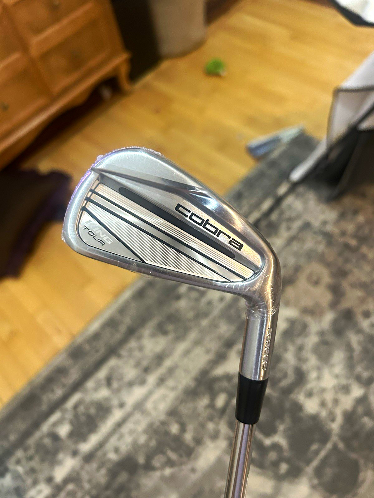 Cobra KING Tour 4-Iron Right-Handed KBS $-Taper 120 Stiff Steel Shaft  Iron