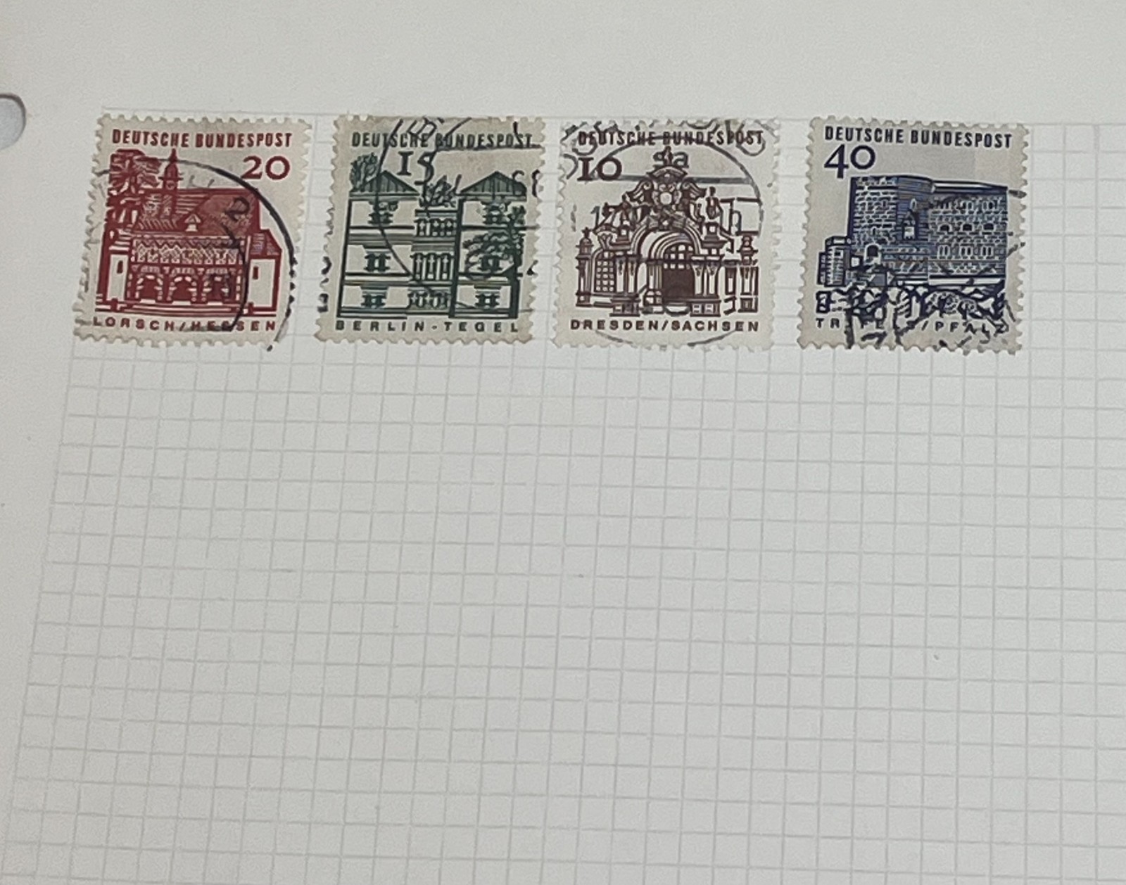 Germany Stamp Lot 31 DDR Bundespost Deutsches Reich Hindenburg Ulbricht Used