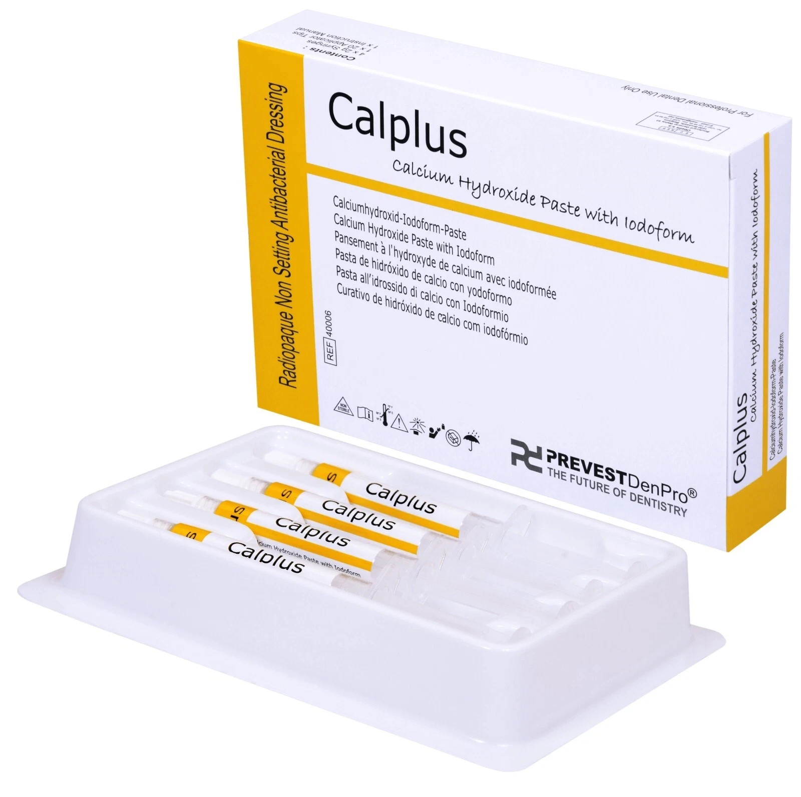Dental Prevest DenPro Calplus Calcium Hydroxide Paste Containing Economy Pack