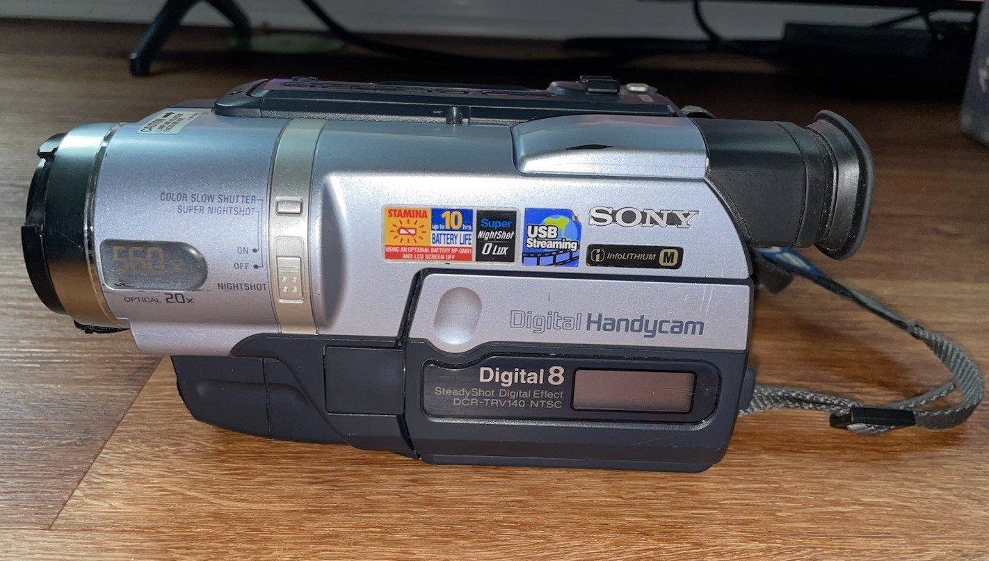 Sony Handycam DCR-TRV140 Digital8 Camcorder Nightshot Tested