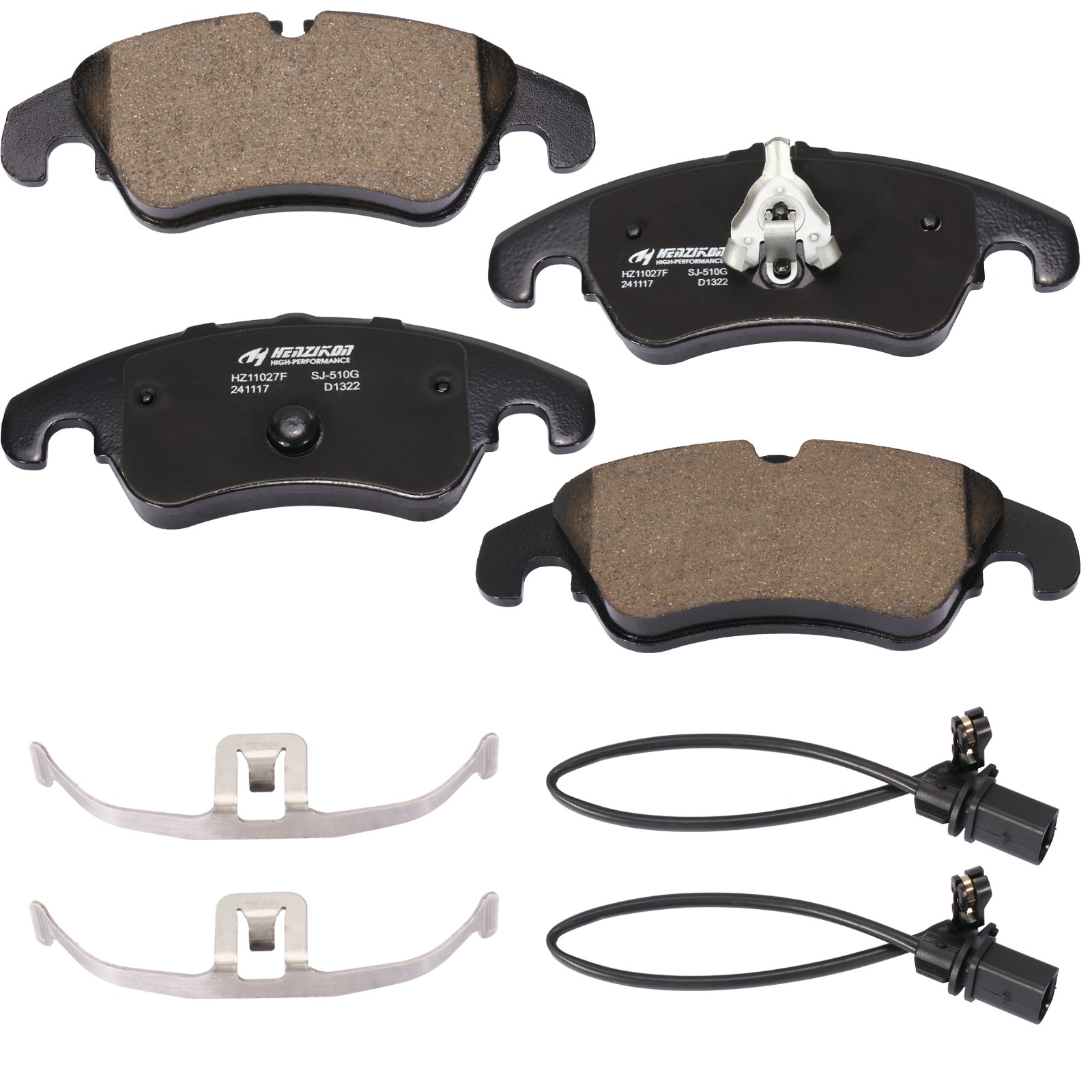 Ceramic Front Brake Pads FIT Audi A4 A5 A6 A7 Quattro Allroad Q5 S4 S5 Brake Pad