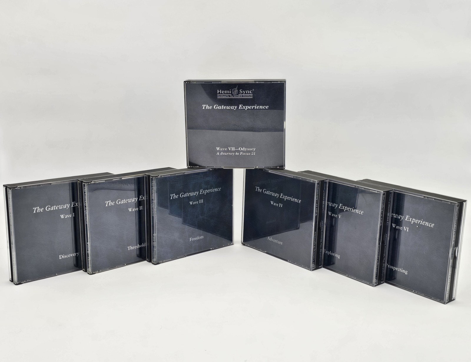 The Gateway Experience Waves I–VII Complete CD Set Hemi-Sync Monroe Institute NM