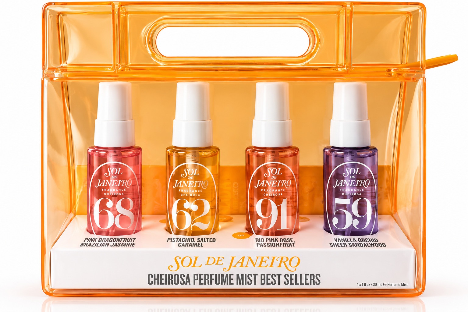LIMITED Sol de Janeiro Cheirosa Perfume Mist Best Sellers Set 4x30mL 62 68 91 59 LIMITED Sol de Janeiro Cheirosa Perfume Mist Best Sellers Set 4x30mL 62 68 91 59