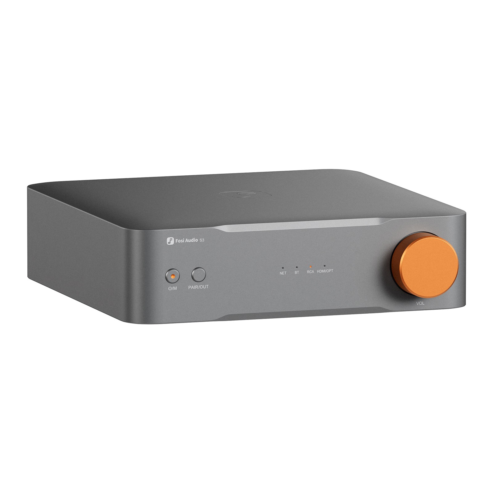 Fosi Audio S3 Music Audio Streamer DAC Preamp AirPlay 2 Receiver Multiroom WI-FI