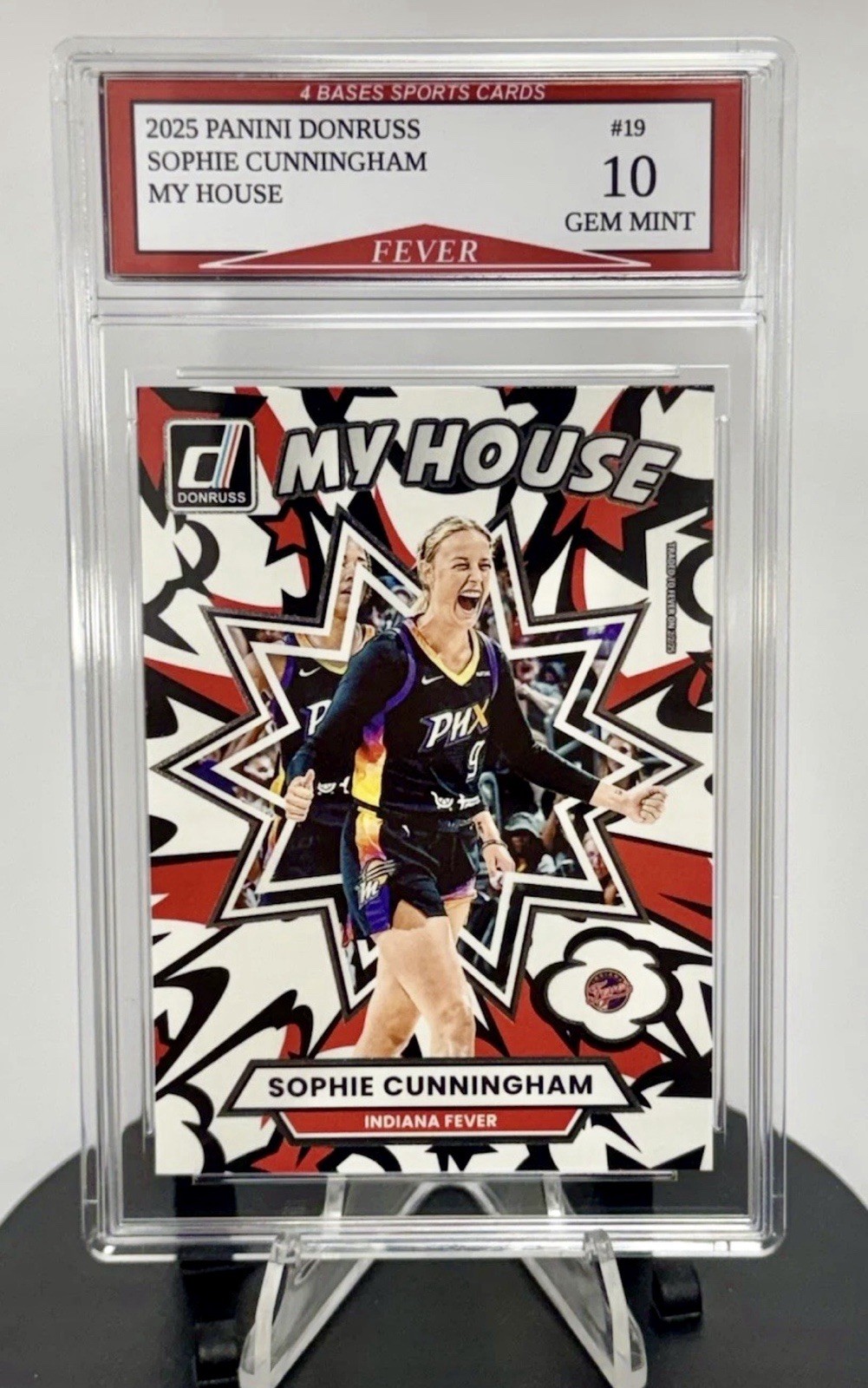 2025 Panini Donruss Sophie Cunningham Indiana Fever MY HOUSE Card #19 2025 Panini Donruss Sophie Cunningham Indiana Fever MY HOUSE Card #19
