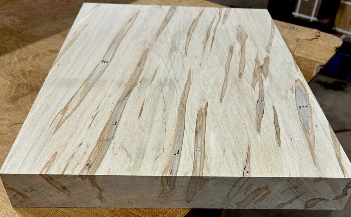 BEAUTIFUL KILN DRIED AMBROSIA MAPLE BOWL BLANK TURNING LUMBER WOOD 12\