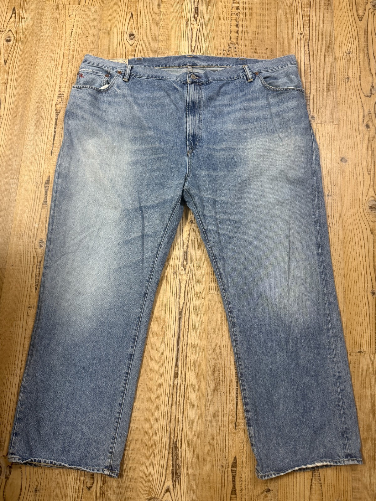 Vintage Polo Ralph Lauren Authentic Dungarees Jeans Men’s Size 50Bx30  Denim Big