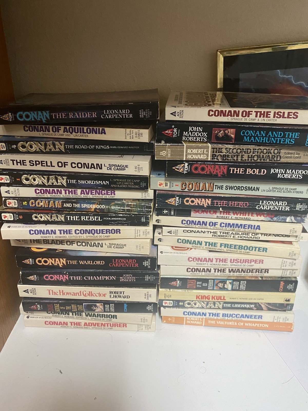 Conan The Barbarian Book Lot Assorted Robert E. Howard Books Vintage Conan The Barbarian Book Lot Assorted Robert E. Howard Books Vintage