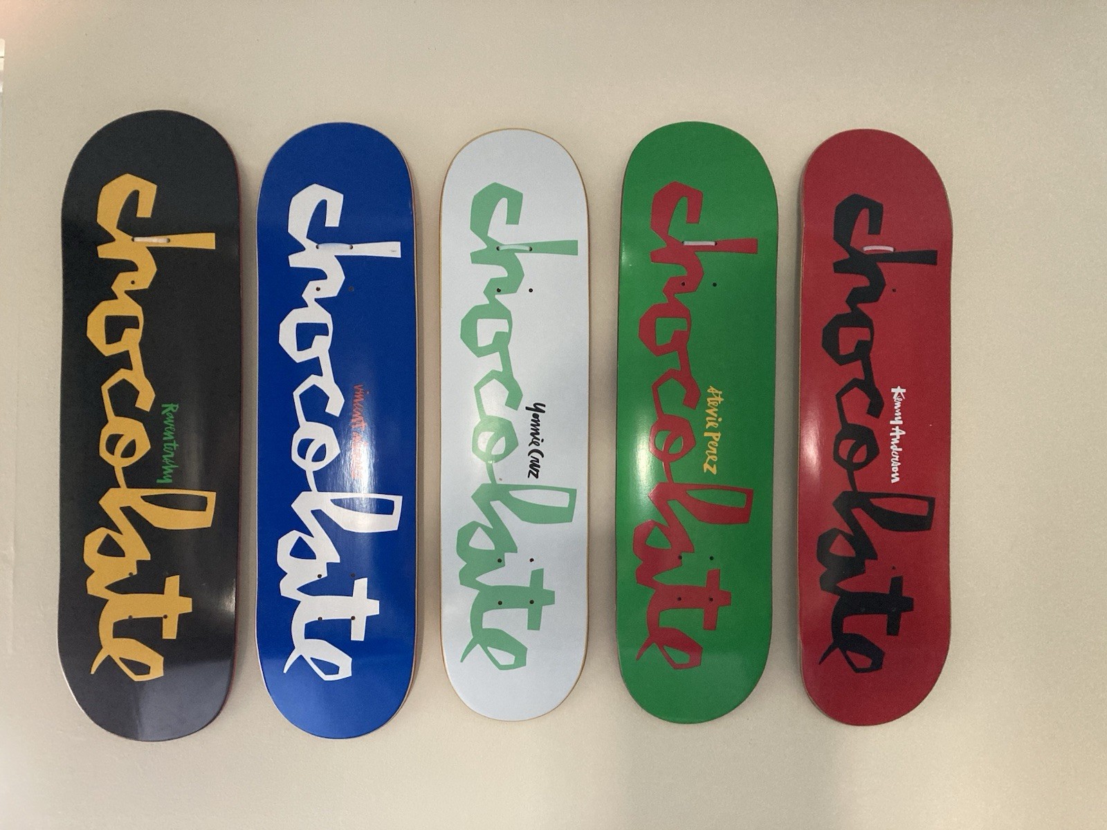 Chocolate Skateboards Chunk Deck Set 2018 NOS Chocolate Skateboards Chunk Deck Set 2018 NOS