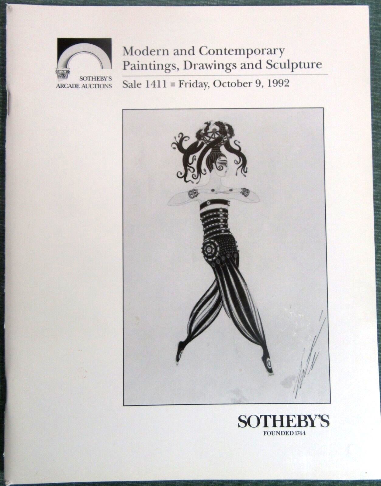 Sotheby\'s Catalog Modern Contemporary Art Paintings Drawings Sculpture Prints Sotheby\'s Catalog Modern Contemporary Art Paintings Drawings Sculpture Prints