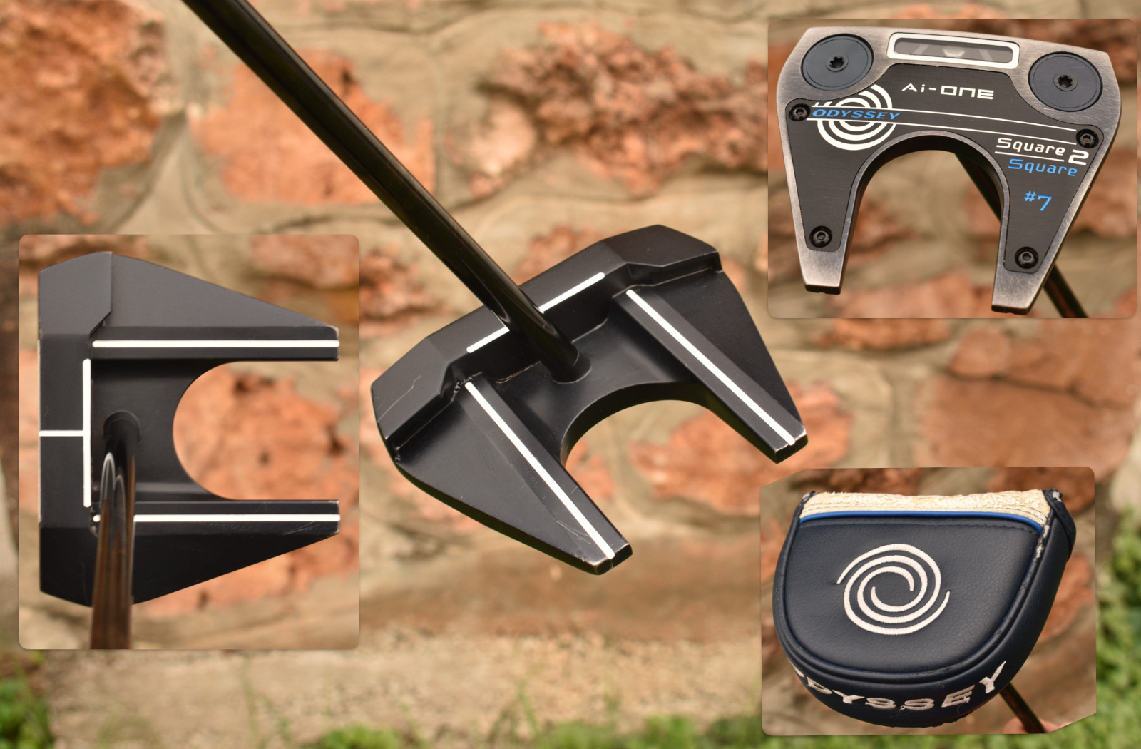 TOUR ISSUE Odyssey Ai-One Square to Square #7 Putter + Cover Right Hand 34\