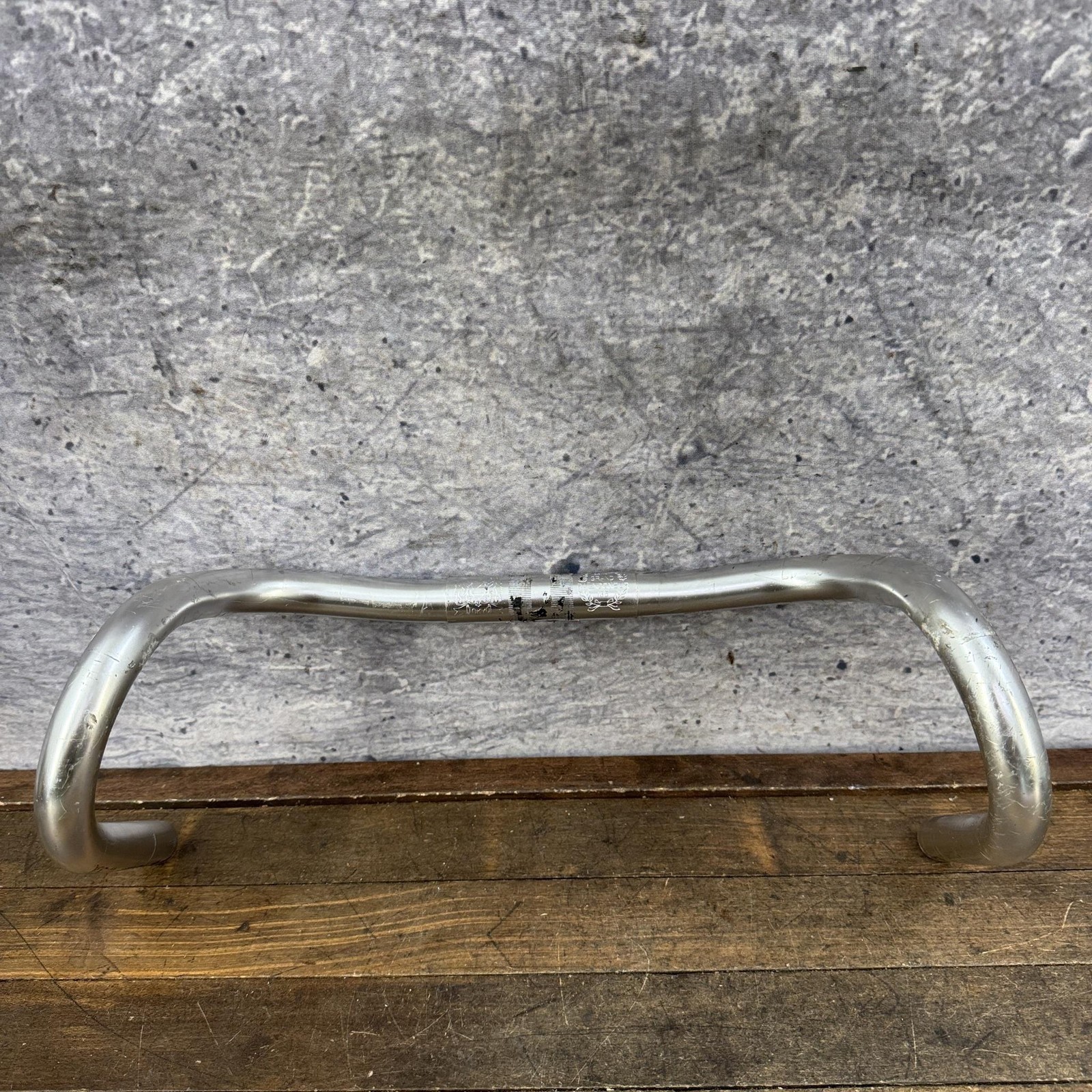 Vintage Nitto Grand Randonneur 135 Drop Handlebar 42cm 25.4 Silver Road Bar
