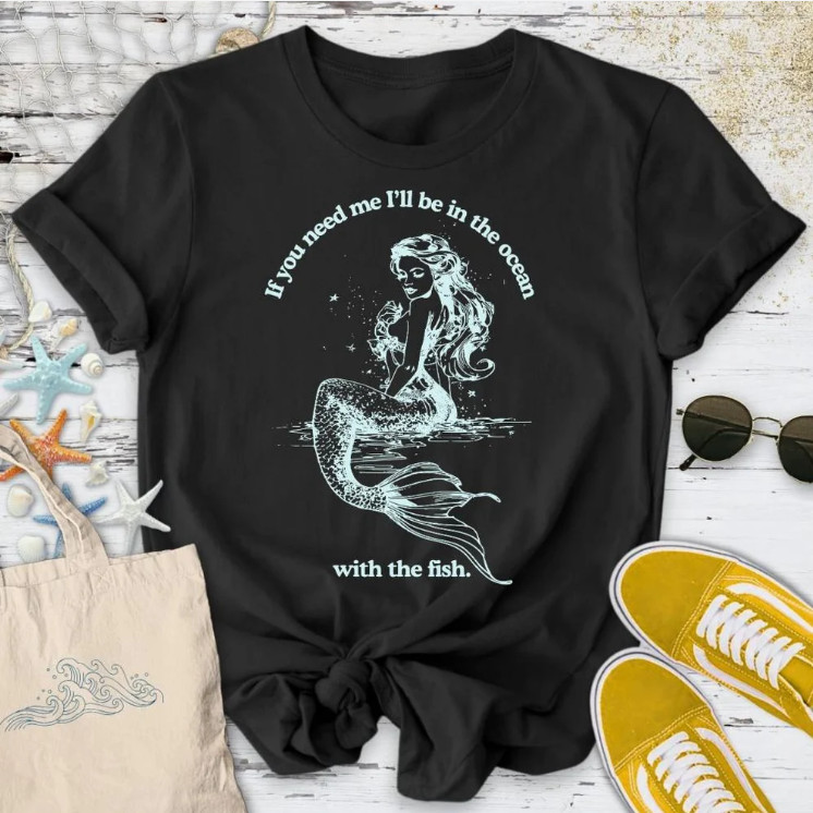 I\'ll be In The Ocean T Shirt