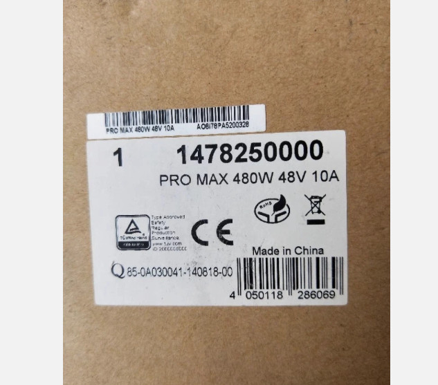 1478250000 new Weidmuller PRO MAX 480W 48V 10A Switching Power Supply 1478250000
