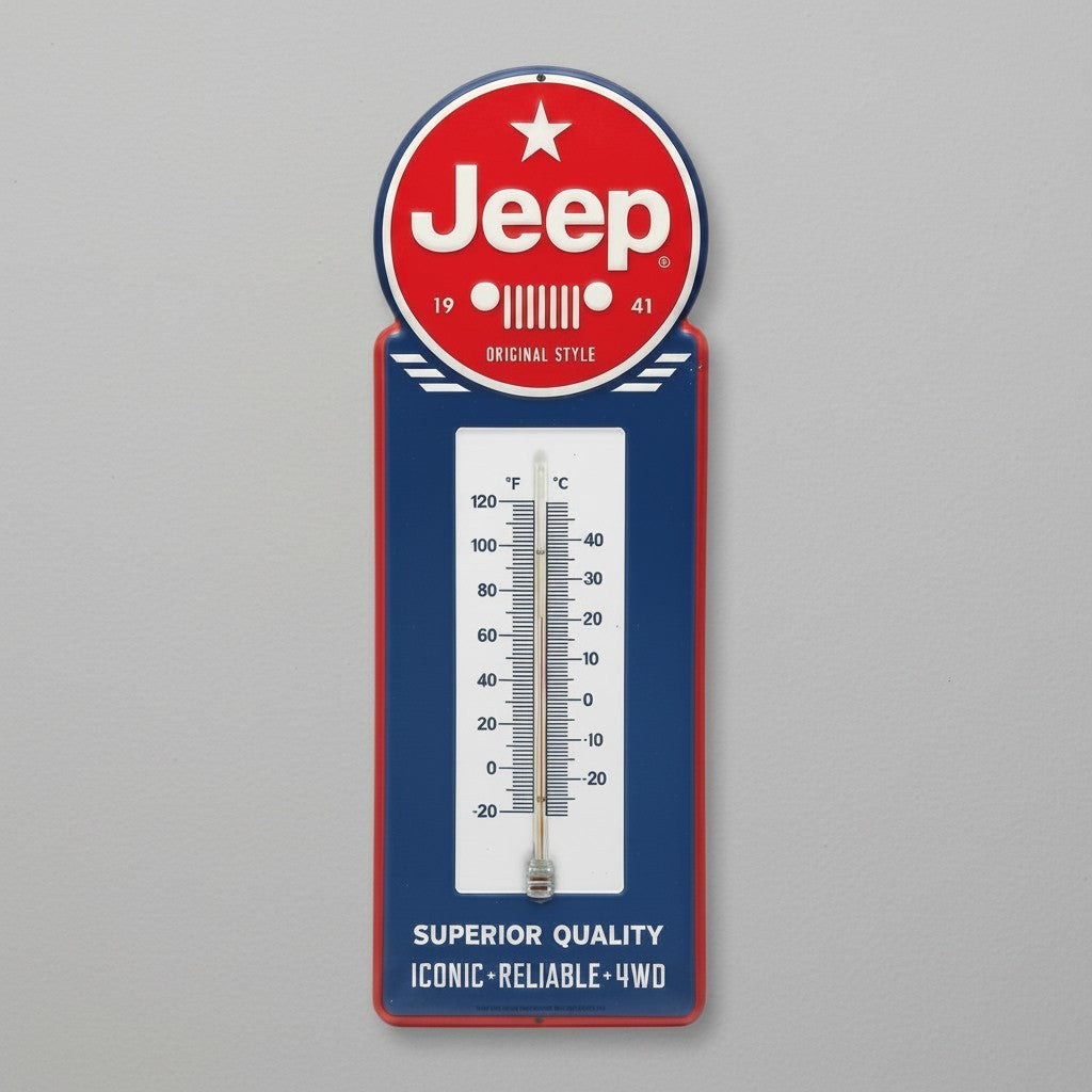 Jeep Superior Quality Wall Thermometer