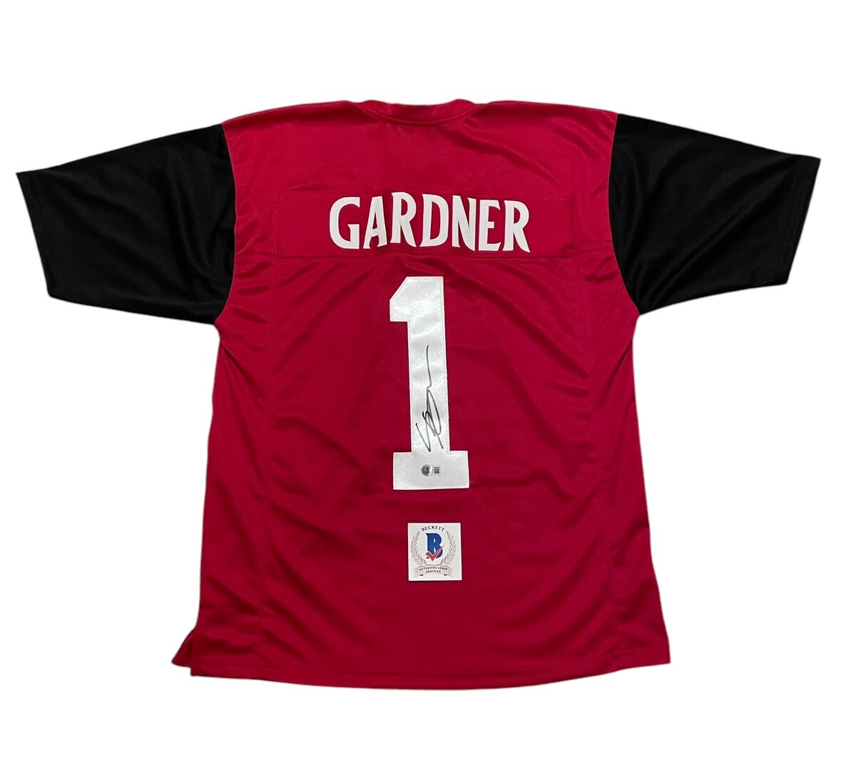 AHMAD SAUCE GARDNER AUTOGRAPHED CINCINNATI BEARCATS #1 RED JERSEY BECKETT AHMAD SAUCE GARDNER AUTOGRAPHED CINCINNATI BEARCATS #1 RED JERSEY BECKETT