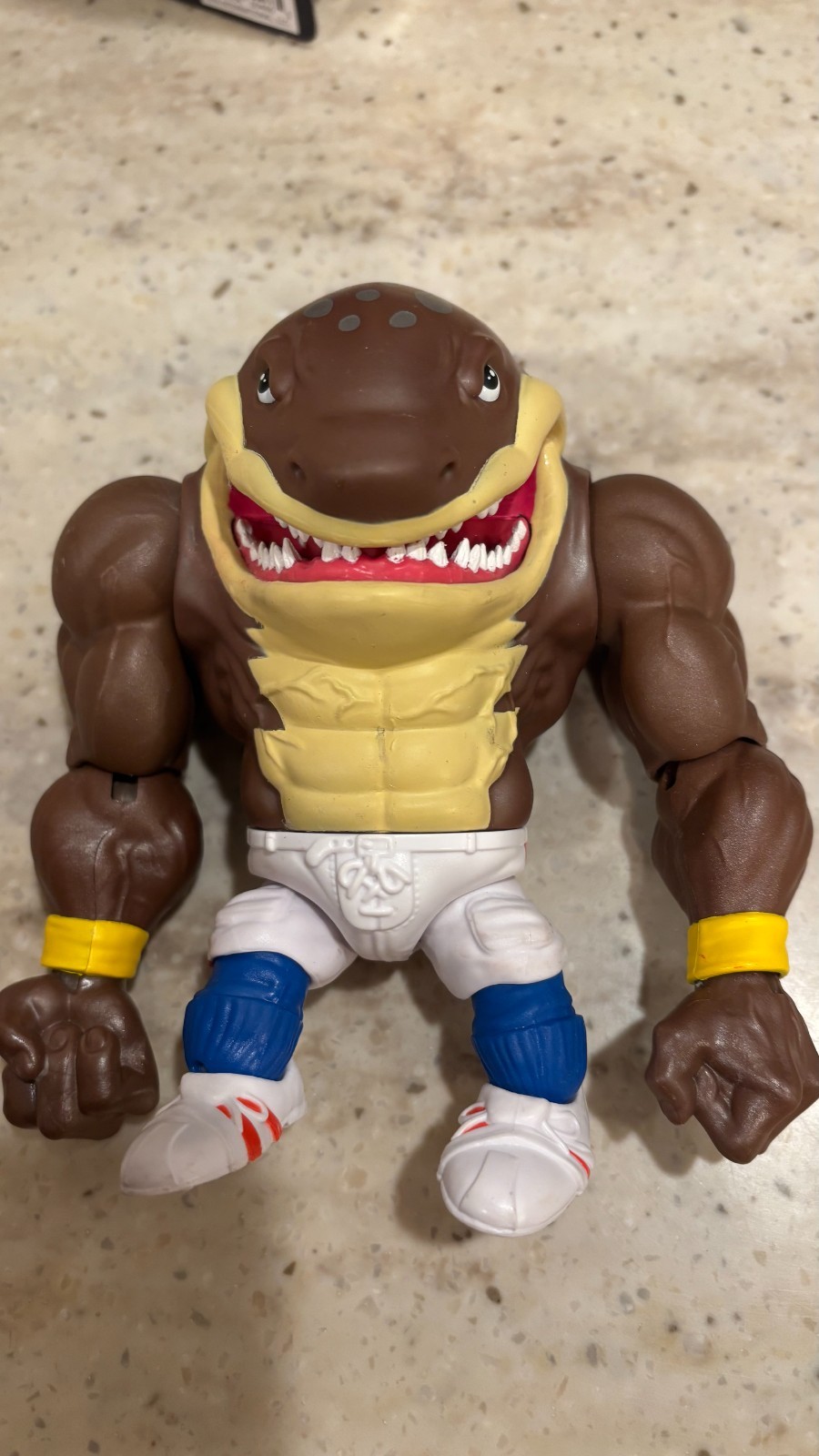 MATTEL STREET SHARKS 1994 Vintage action figure Big Slammu white Pants MATTEL STREET SHARKS 1994 Vintage action figure Big Slammu white Pants