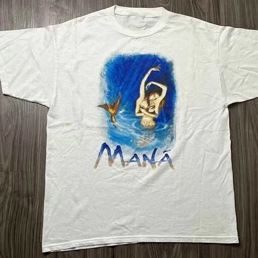 Mana 1998 Tour Sueños Líquidos Shirt Classic White Unisex Size S-5xl