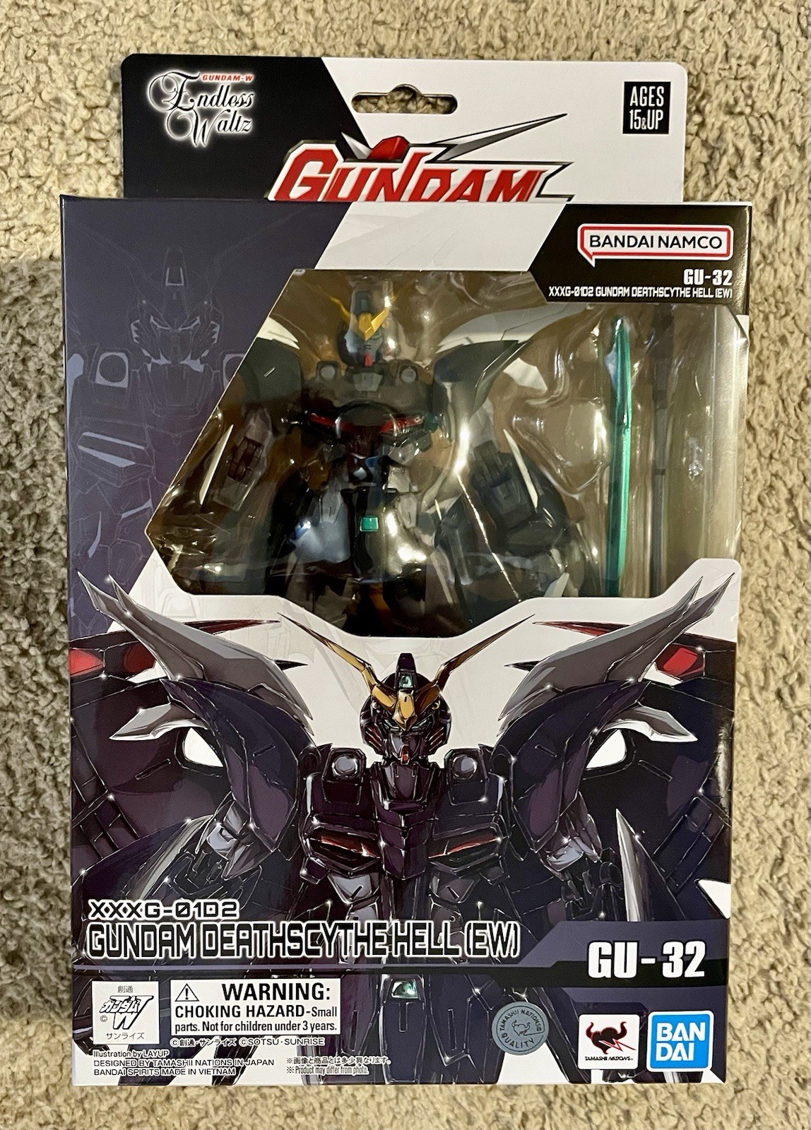 Bandai Gundam Universe Gundam Wing Endless Waltz Gundam Deathscythe Hell EW Bandai Gundam Universe Gundam Wing Endless Waltz Gundam Deathscythe Hell EW