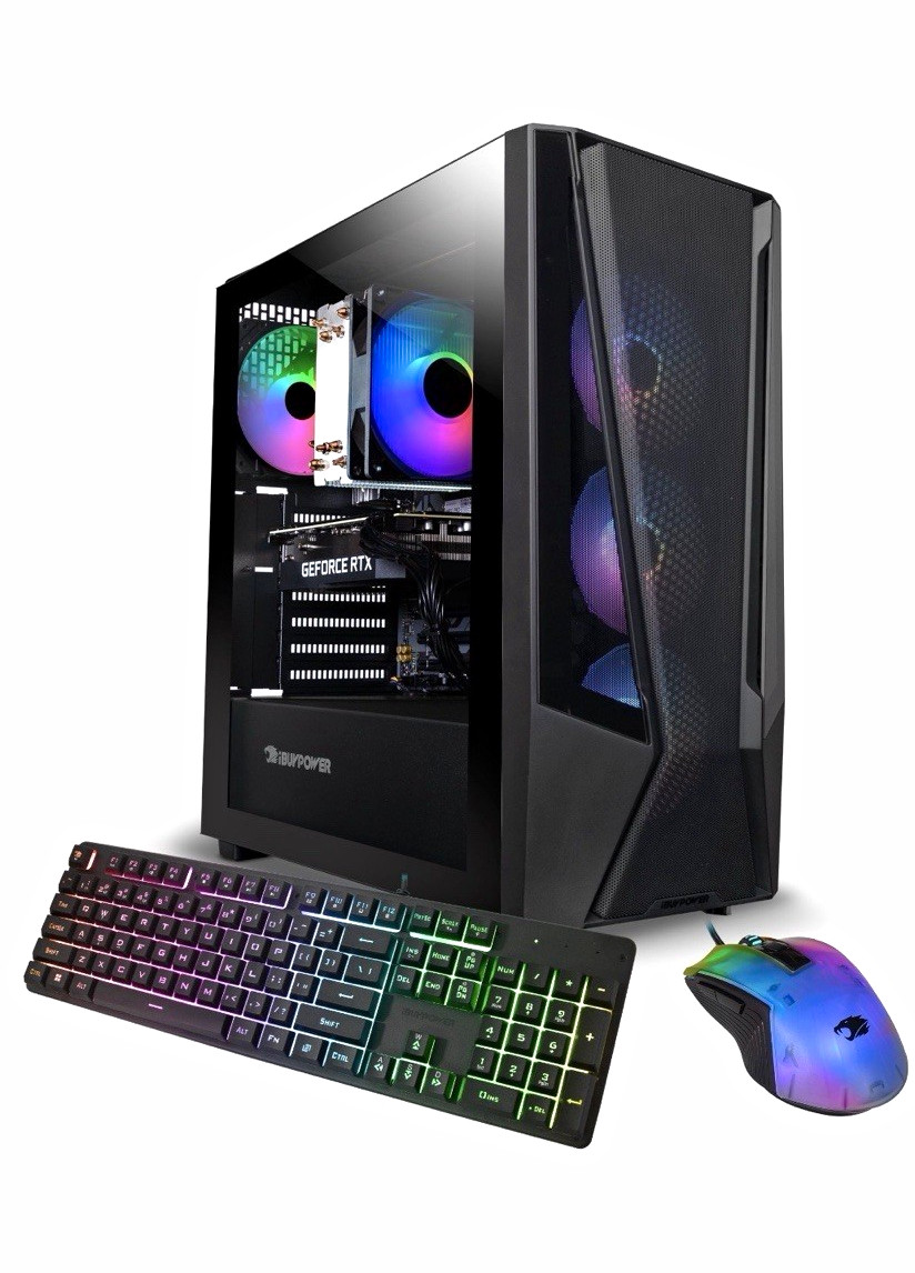 iBUYPOWER TMI7N4601 Gaming PC i7-14700F RTX 4060 32GB DDR5 2TB SSD w/ Box