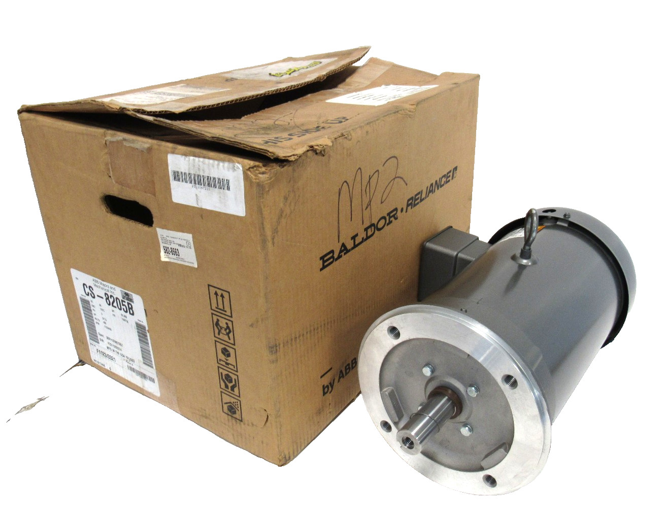 NEW BALDOR CS-8205B MOTOR 3/1.5HP 460V 184TCZ CS8205B 36P410W675G1