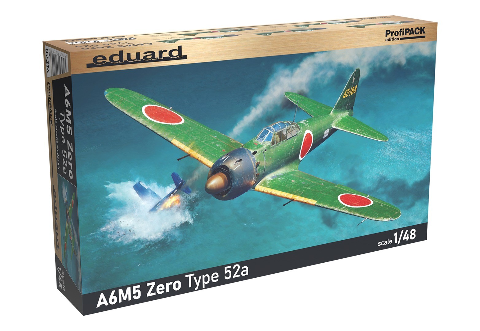 Eduard 82216 Mitsubishi A6M5 Zero Type 52a 1/48 Scale Plastic Model Kit