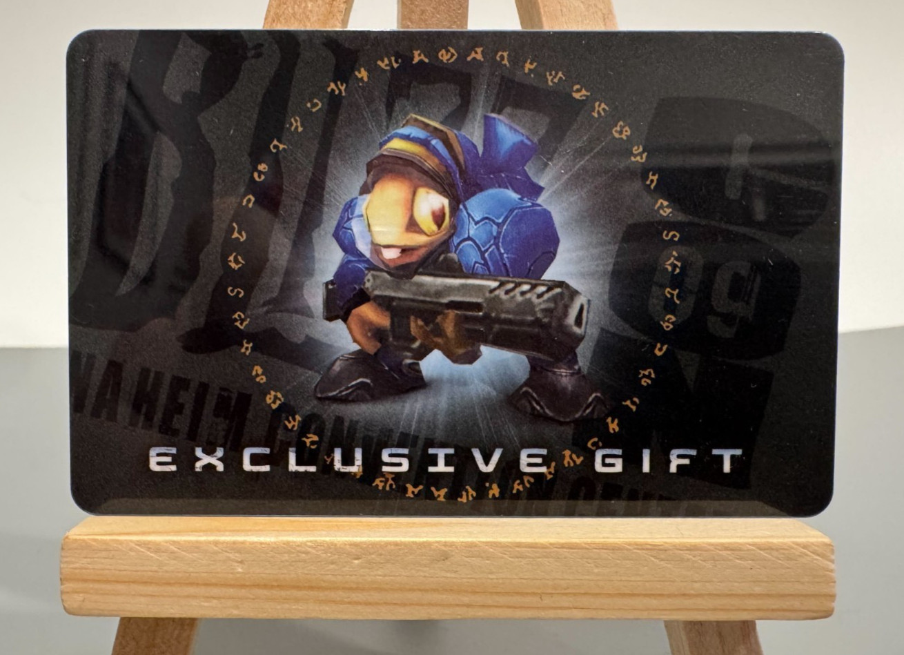 World of Warcraft BlizzCon 2009 Grunty Murloc Space Marine Pet Loot Card UNUSED World of Warcraft BlizzCon 2009 Grunty Murloc Space Marine Pet Loot Card UNUSED