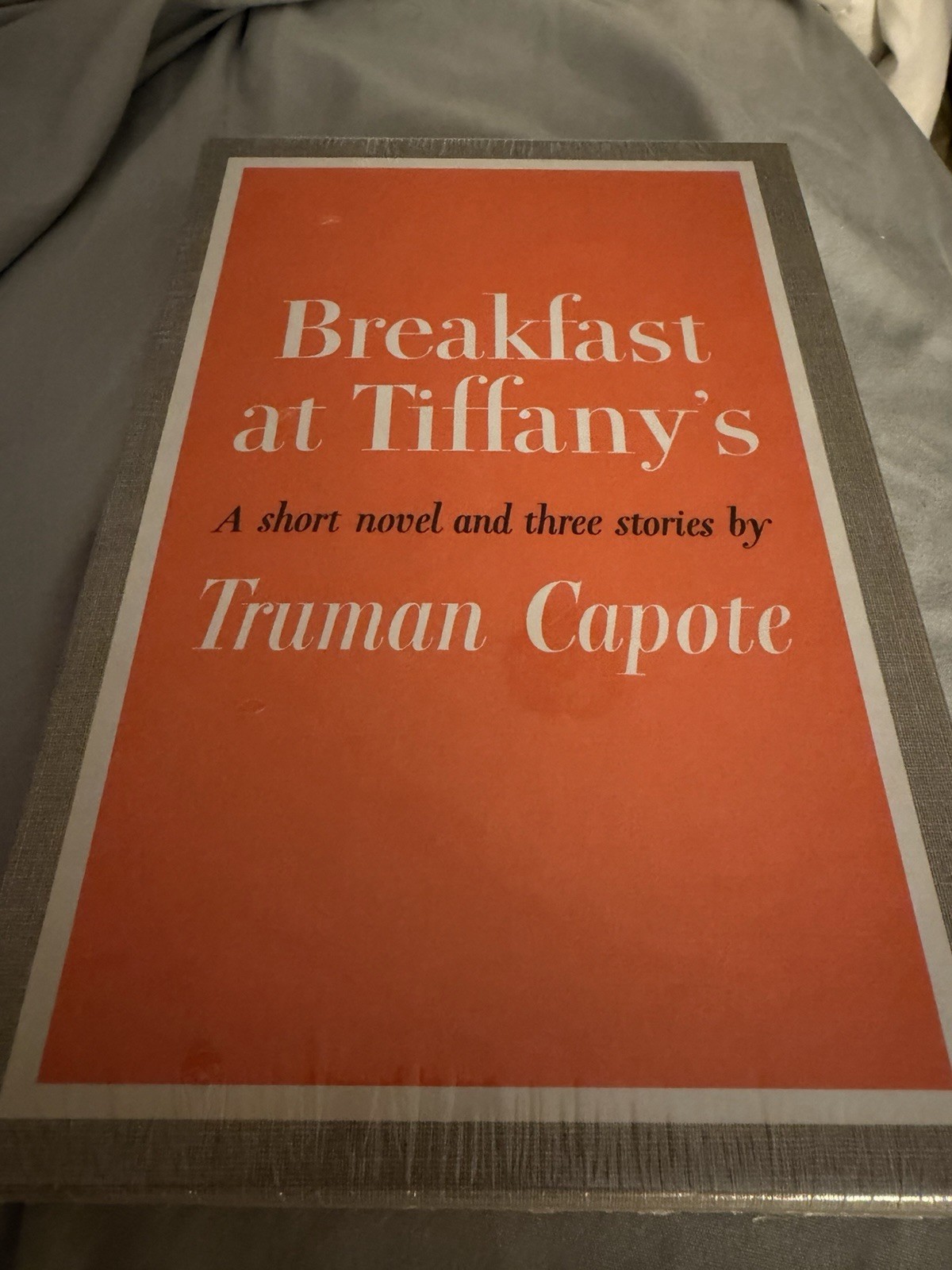 BREAKFAST AT TIFFANY\'S/Capote/First Edition Library/Facsimile/Sealed In Box