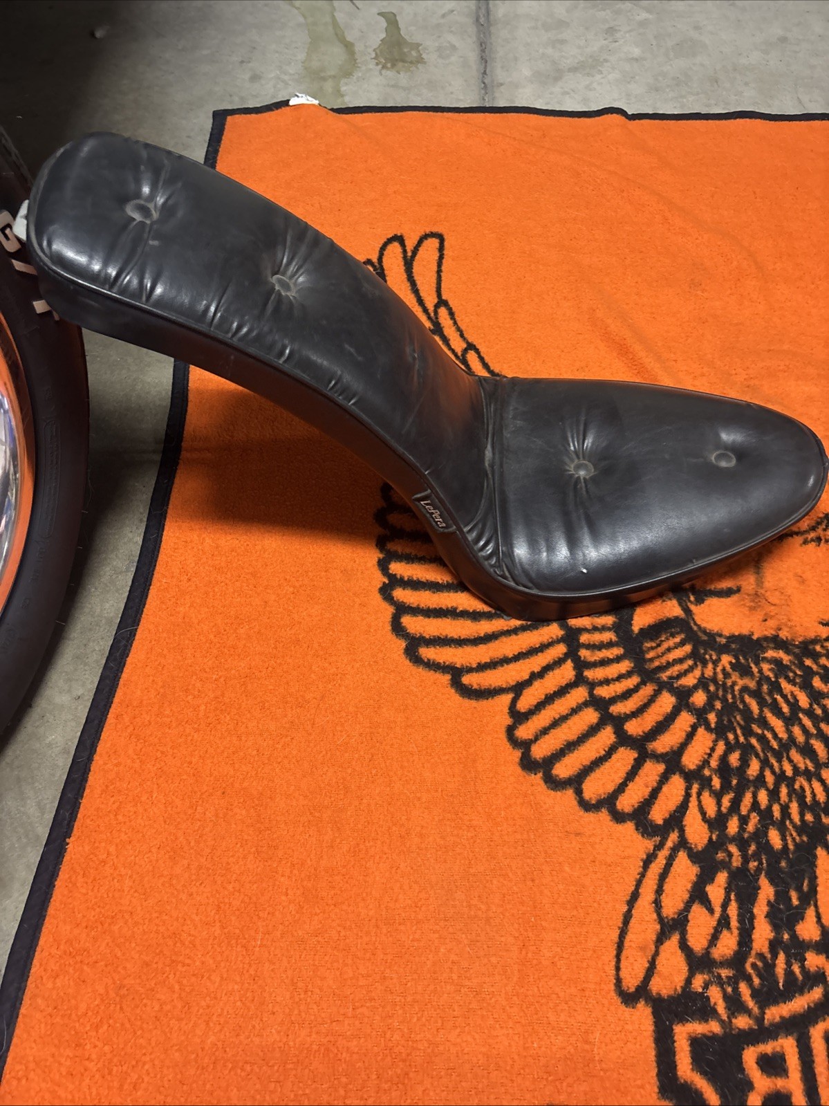 Le Pera Enterprises Vintage Harley Chopper Motorcycle Seat