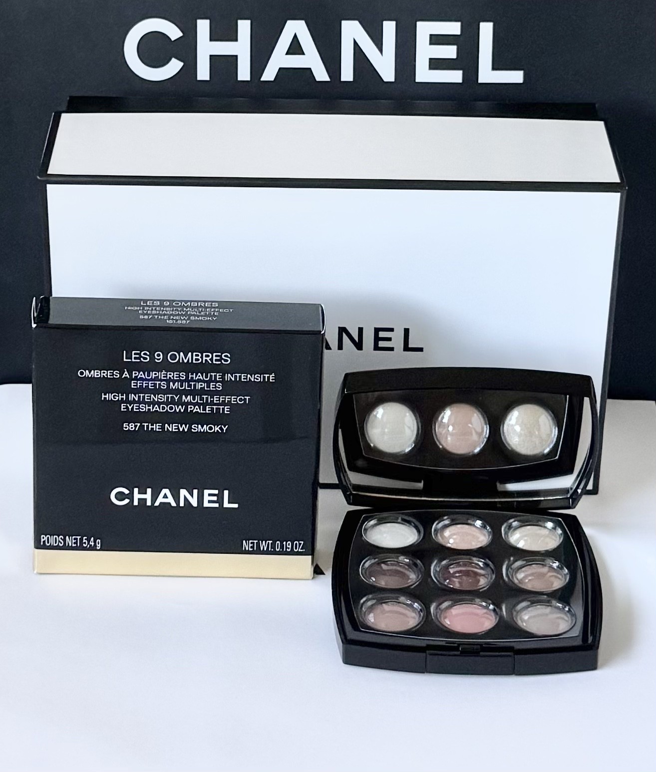 CHANEL LES 9 OMBRES LIMITED EDITION Eyeshadow Palette #587 THE NEW SMOKY NIB CHANEL LES 9 OMBRES LIMITED EDITION Eyeshadow Palette #587 THE NEW SMOKY NIB