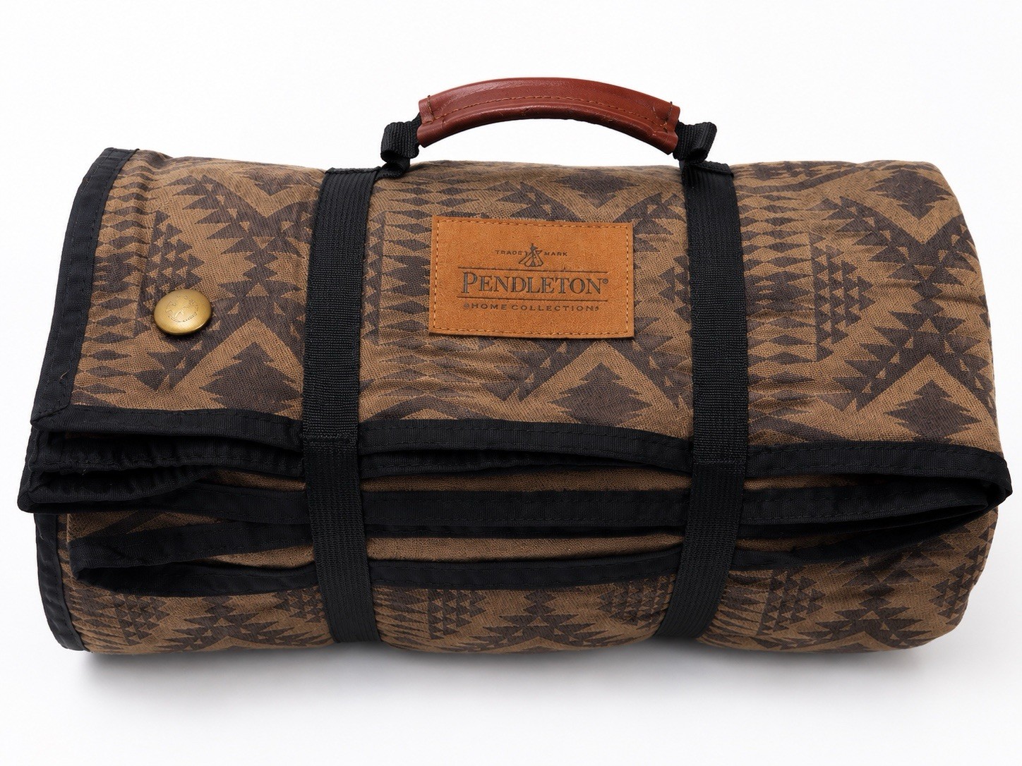 Rare Discontinued Pendleton Yakima Camp Roll-up  Blanket Mineral  Umber  NWT
