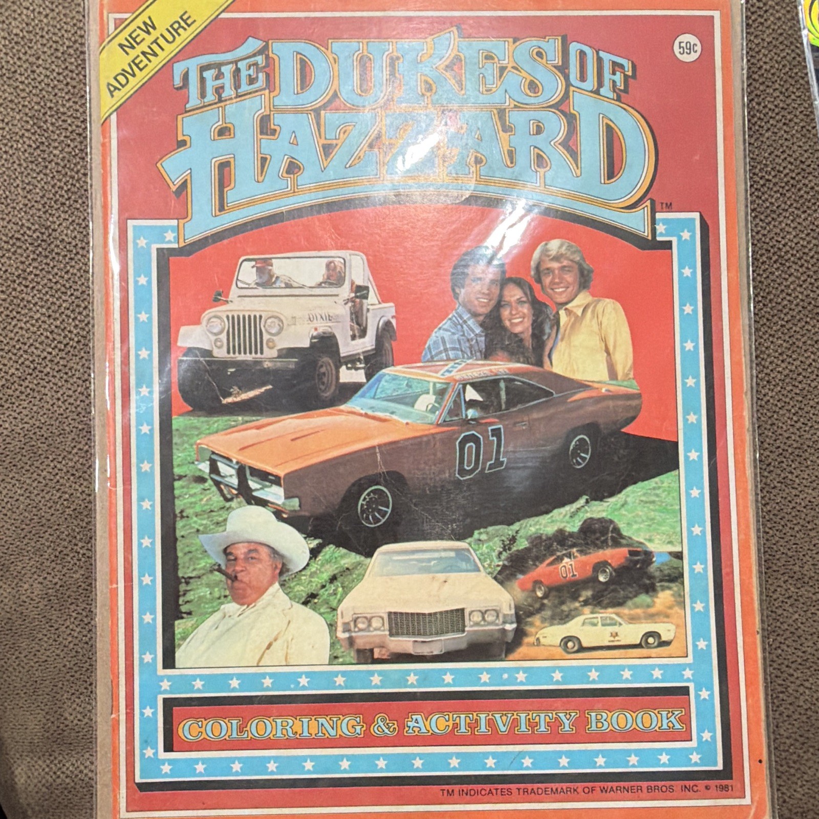 Warner Bros. The Dukes of Hazzard Coloring & Activity Book 1981 Paperback Warner Bros. The Dukes of Hazzard Coloring & Activity Book 1981 Paperback