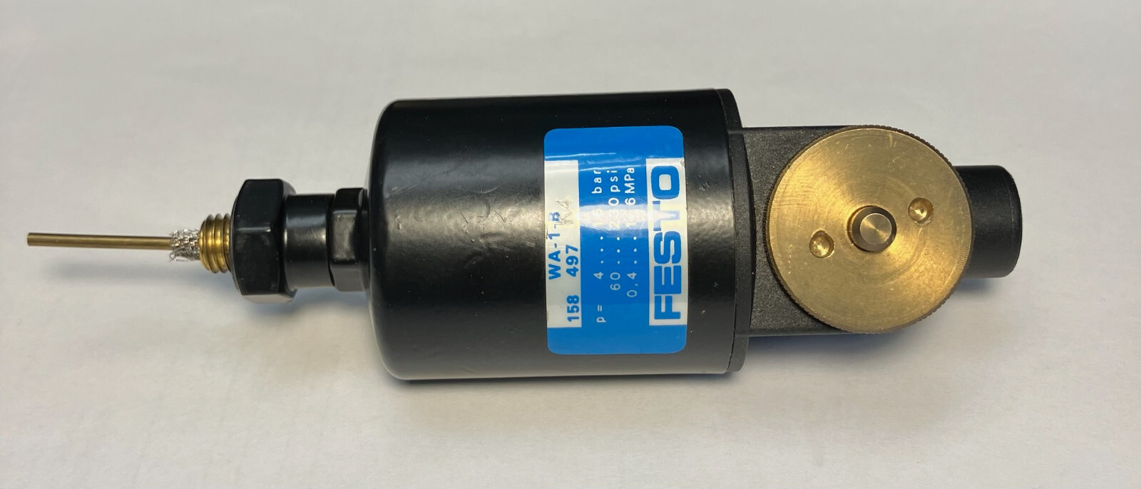 Festo WA-1-B (158 497) Condensate Drain SHIPS FROM THE USA Festo WA-1-B (158 497) Condensate Drain SHIPS FROM THE USA
