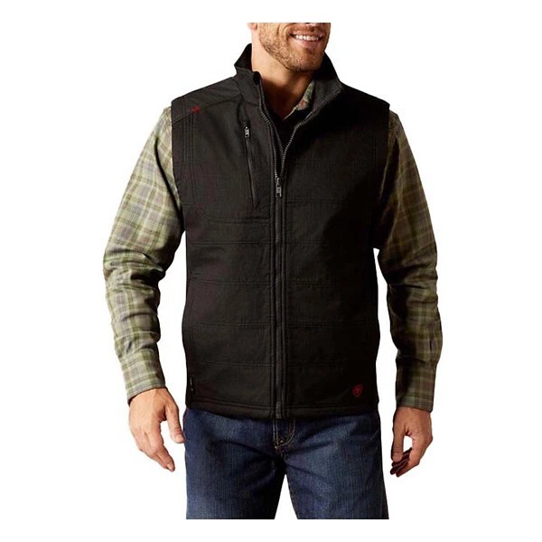 NWT Men\'s Ariat FR Cloud 9 2.3 Vest Large Black