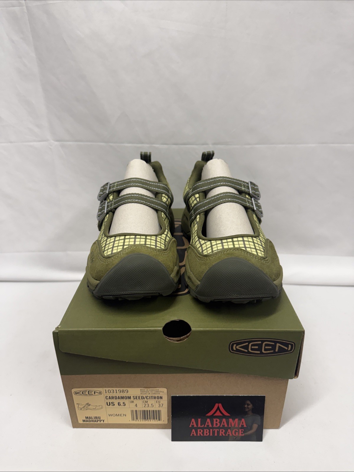 Women\'s Malibu Madhappy x KEEN Cardamom Seed/Citron Size 6.5 Womens Rare