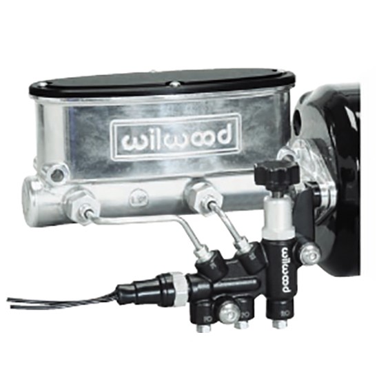 Wilwood 261-13270 Aluminum Tandem Master Cylinder Kit w/Bracket/Valve
