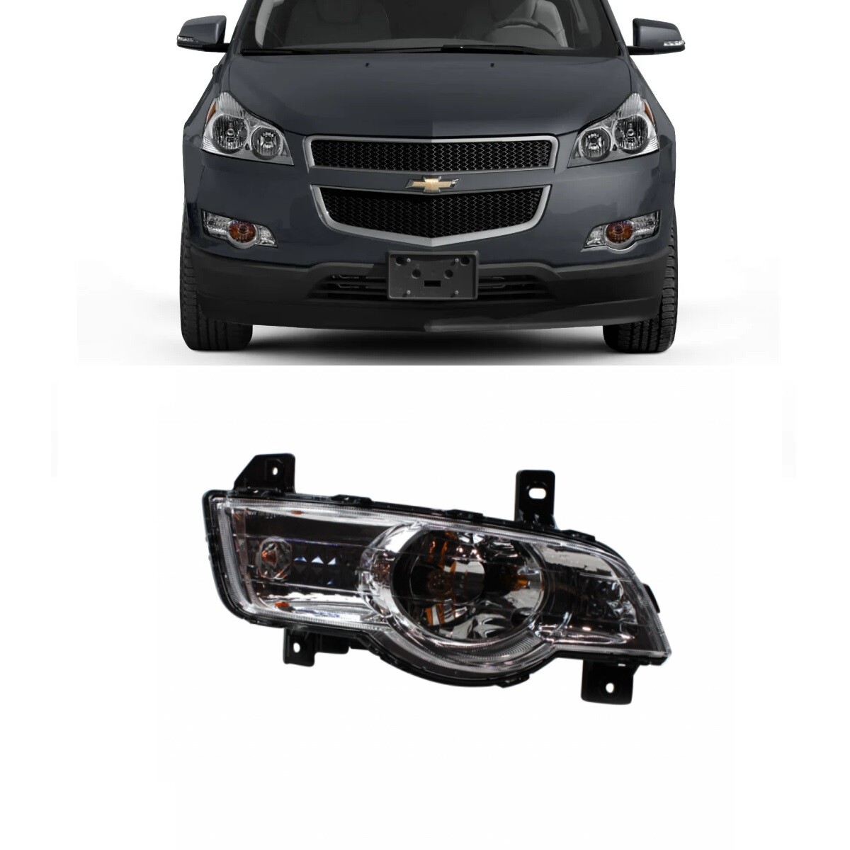 For 2009-2012 Chevy Traverse Front Signal/Corner Light Passenger For 2009-2012 Chevy Traverse Front Signal/Corner Light Passenger