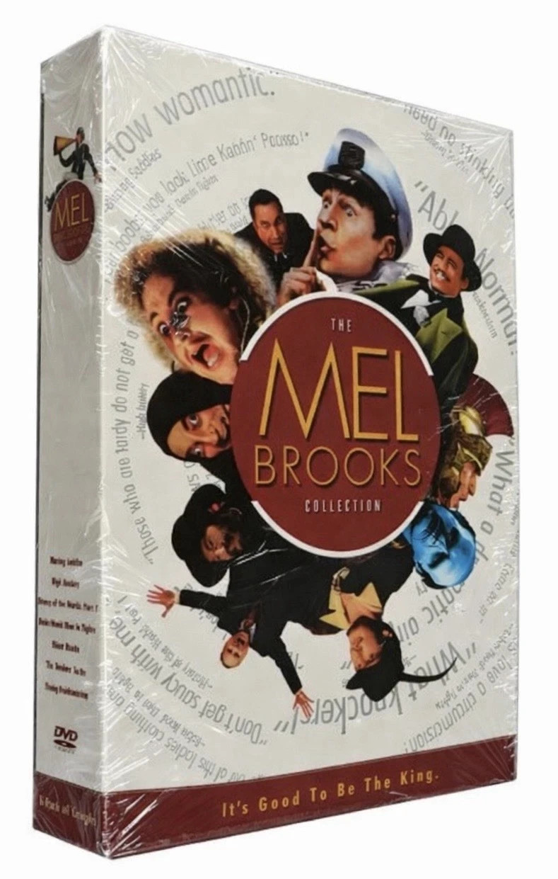 The Mel Brooks Collection DVD Box Set 8-Disc Brand New Factory Sealed The Mel Brooks Collection DVD Box Set 8-Disc Brand New Factory Sealed