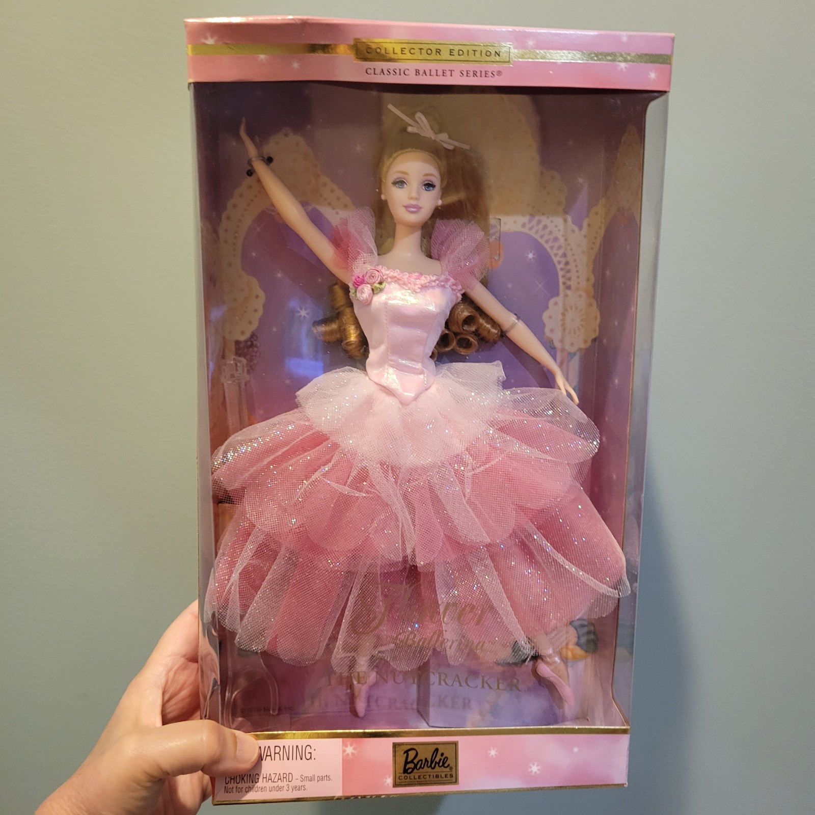 BARBIE DOLL Flower Ballerina Classic Ballet Series The Nutcracker 2000 NEW