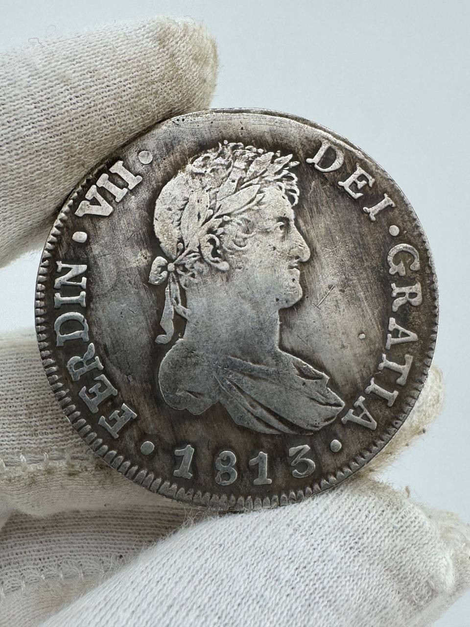 Hispan 8 Reales F.J. 1813 Ferdin 
