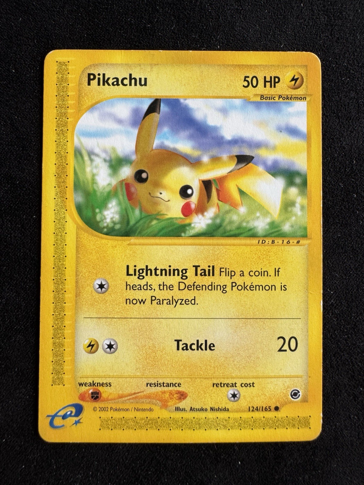 Pikachu 124/165 Expedition Base Set Regular Pikachu 124/165 Expedition Base Set Regular