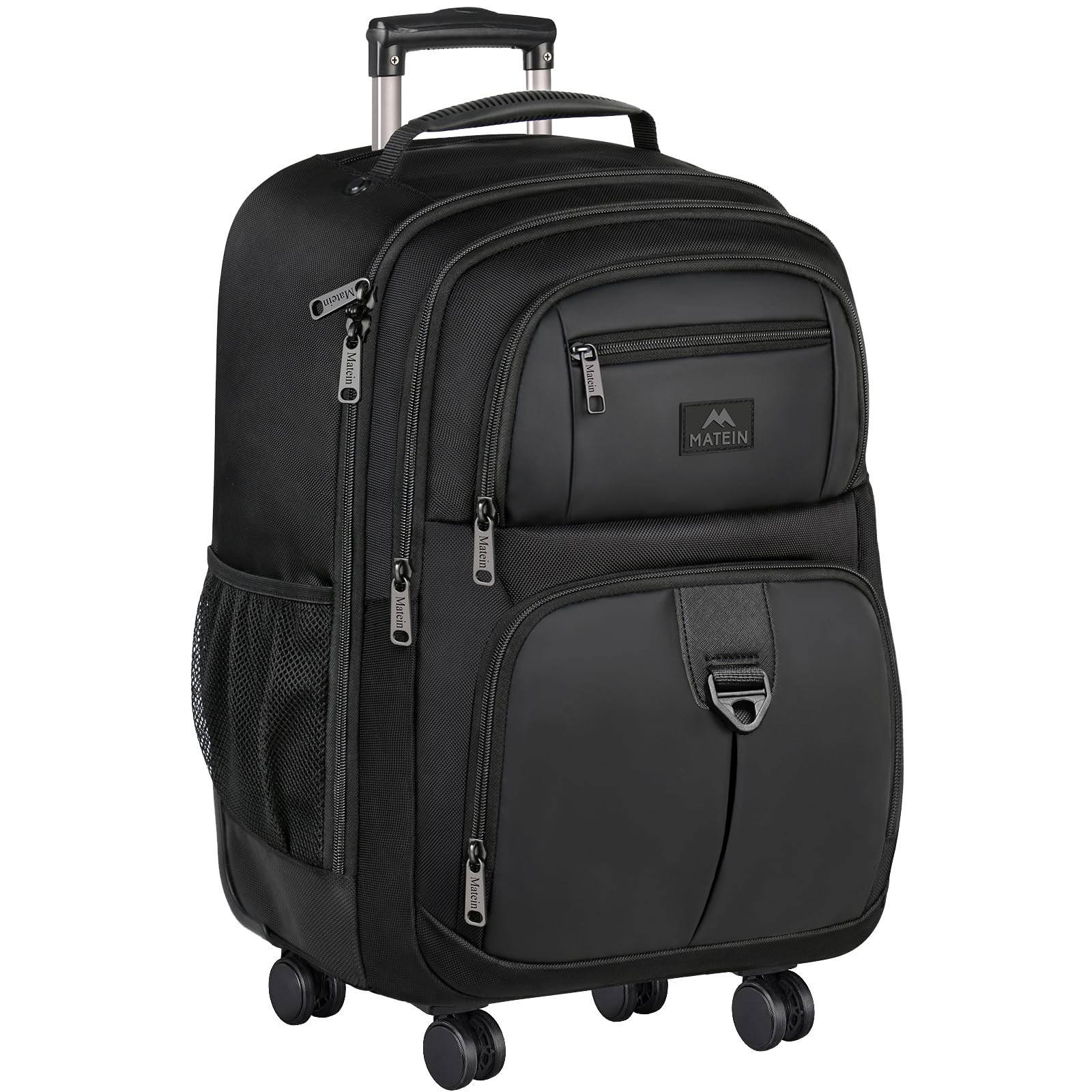 MATEIN Rolling Backpack with 4 Wheels, 17 inch Spinner Backpack for Men MATEIN Rolling Backpack with 4 Wheels, 17 inch Spinner Backpack for Men