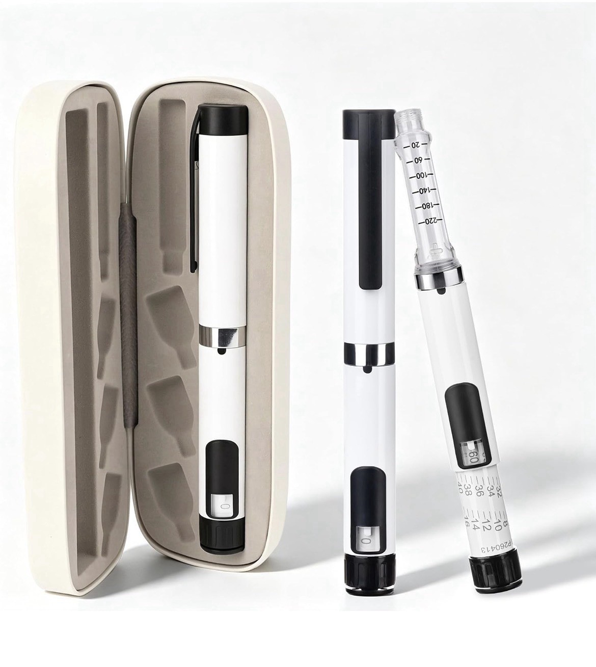 60 Unit V4 Reusable Pen - Includes 1 -3mL Cartridge, Case, & Bonus Items 60 Unit V4 Reusable Pen - Includes 1 -3mL Cartridge, Case, & Bonus Items