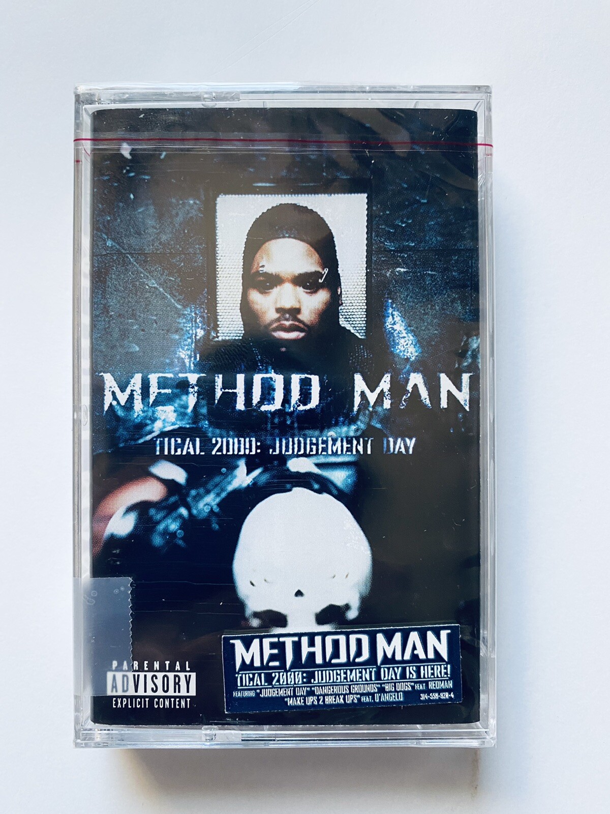 Method Man Tical 2000 Judgement Day Cassette Tape Wu-Tang Clan Raekwon *SEALED*