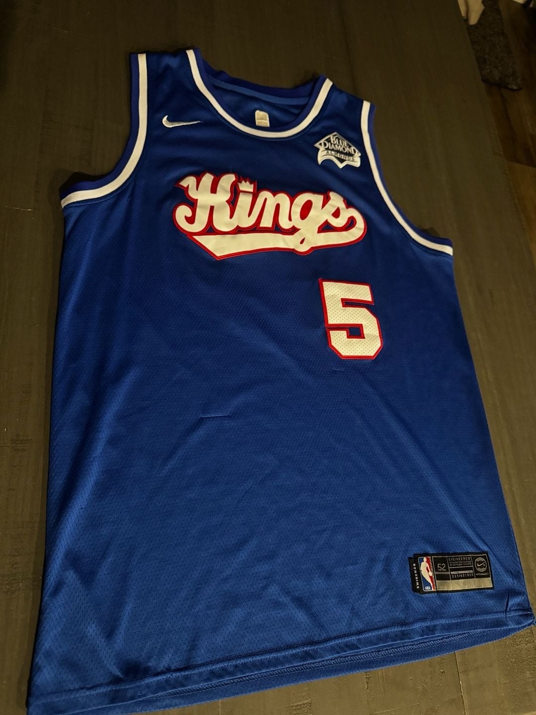 Sacramento Kings De'Aaron Fox Nike Hardwood Classics Swingman Jersey Sacramento Kings De'Aaron Fox Nike Hardwood Classics Swingman Jersey