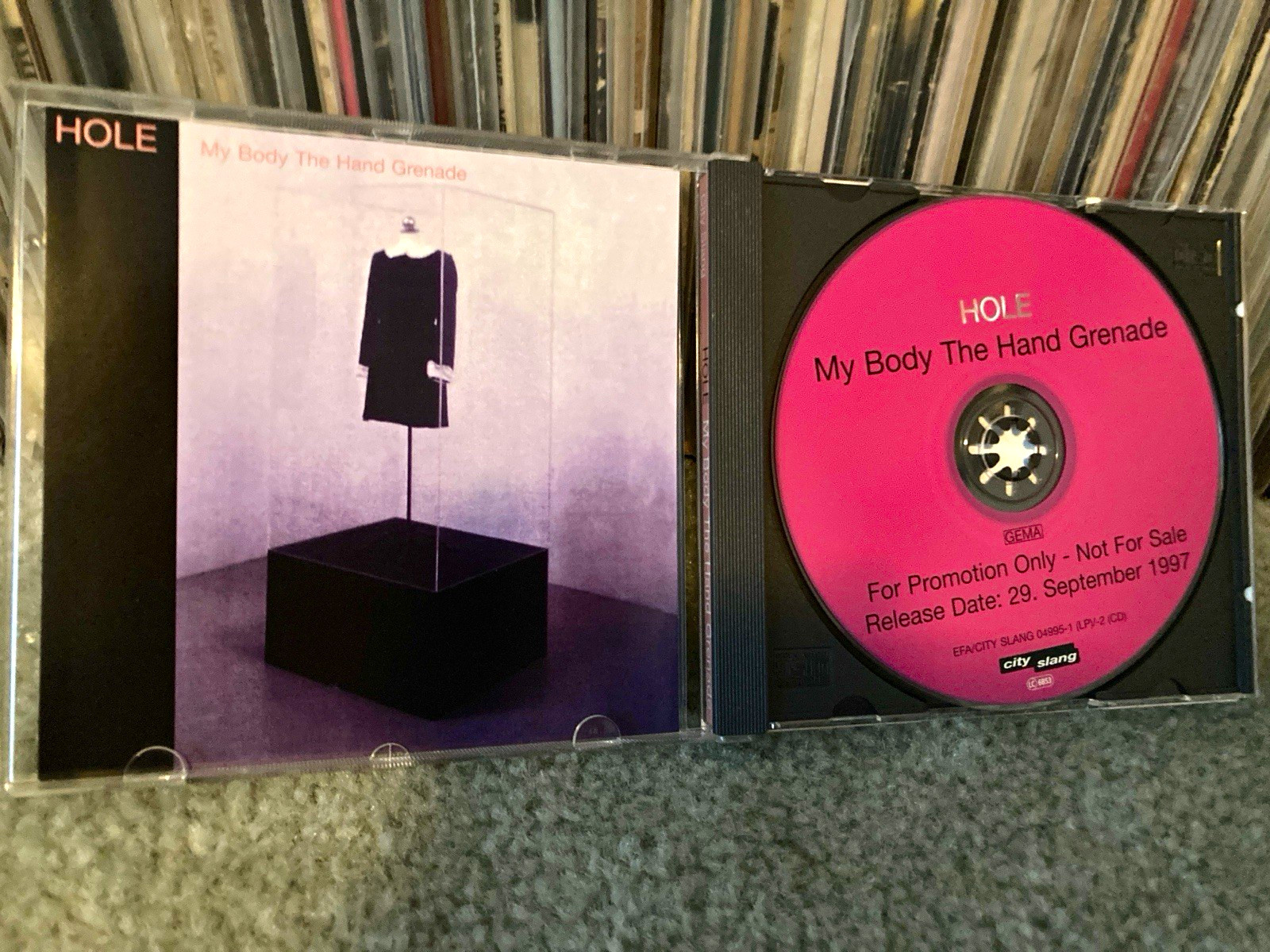 HOLE * My Body The Hand Grenade PROMO CD 1997 City Slang Nirvana Punk * RARE